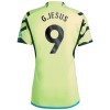 Camiseta de fútbol Arsenal G. Jesus 9 Segunda Equipación 23-24 - Hombre